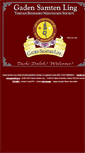 Mobile Screenshot of gadensamtenling.org