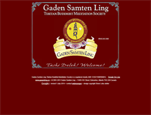 Tablet Screenshot of gadensamtenling.org
